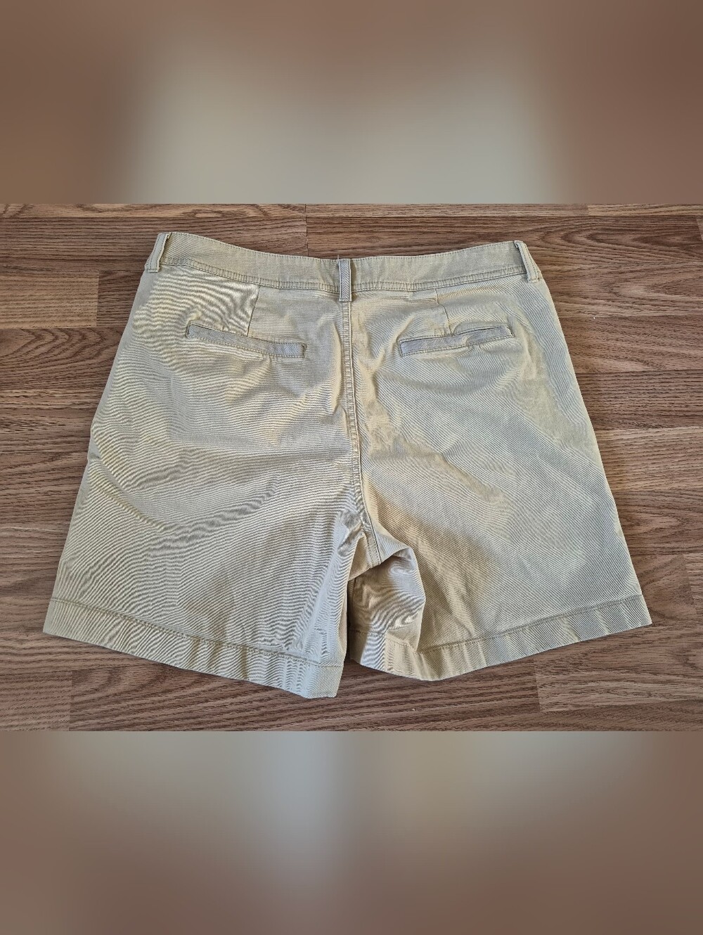 L.L. Bean Favorite Fit Women's Yellow Shorts - Picture 3 of 7